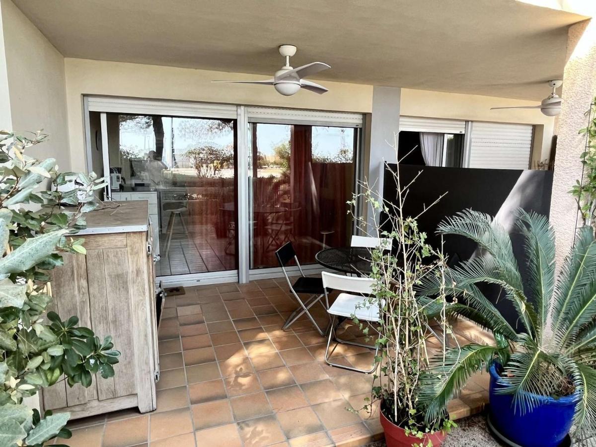 Studio Cabine Avec Terrasse 4 Pers, Acces Direct Plage, Tv, Animaux Admis - Argeles-Sur-Mer - Fr-1-225-798 Екстериор снимка