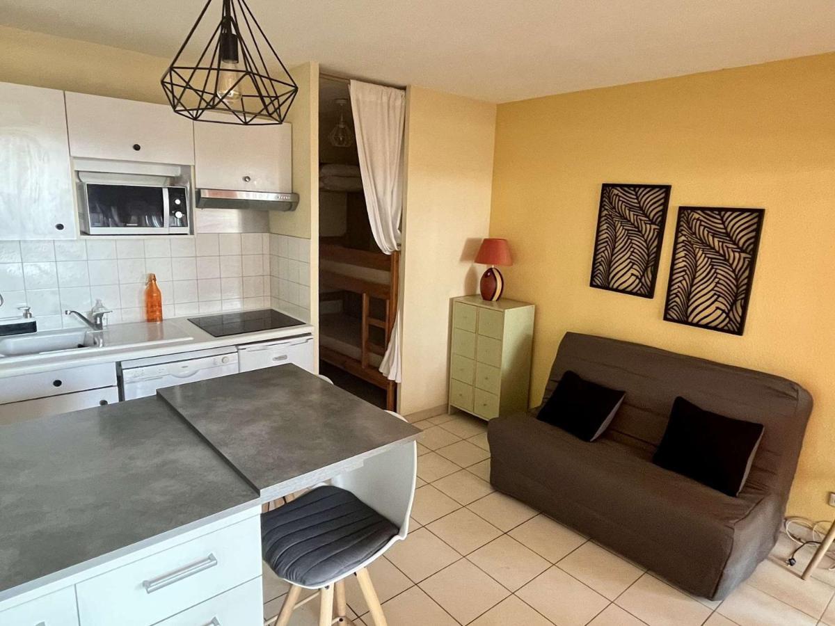 Studio Cabine Avec Terrasse 4 Pers, Acces Direct Plage, Tv, Animaux Admis - Argeles-Sur-Mer - Fr-1-225-798 Екстериор снимка